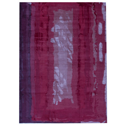 One-of-a-Kind 10'1" X 14' Wool Area Rug in Red