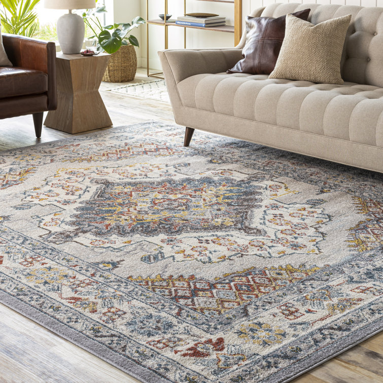 Kucera Flatiron Oriental Gray Area Rug