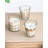 Scented Jar Candle with Glass Holder