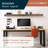 Modern Ember Vara Wood Mantel Shelf - 3 Inch Height - Variations in Grain and Natural Distressing-88992615-88992622