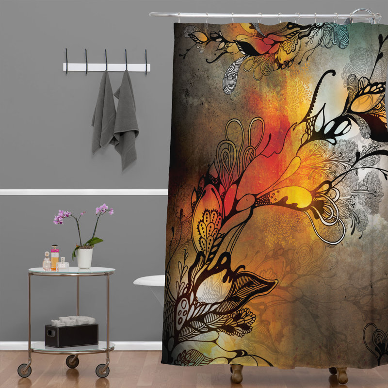 Eccles Floral Shower Curtain