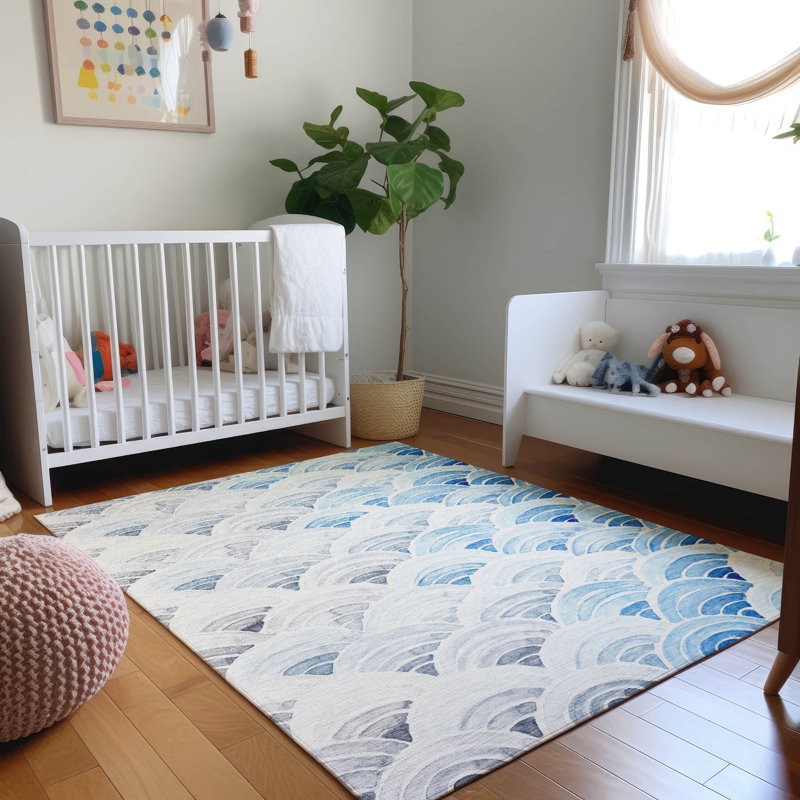 Tapis rectangulaire Cerrito avec envers antidérapant, Rectangulaire 3 pi x 5 pi