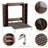 Queen Size Murphy Bed Space-Saving Wall Bed With Storage Shelves-476611694-475904340