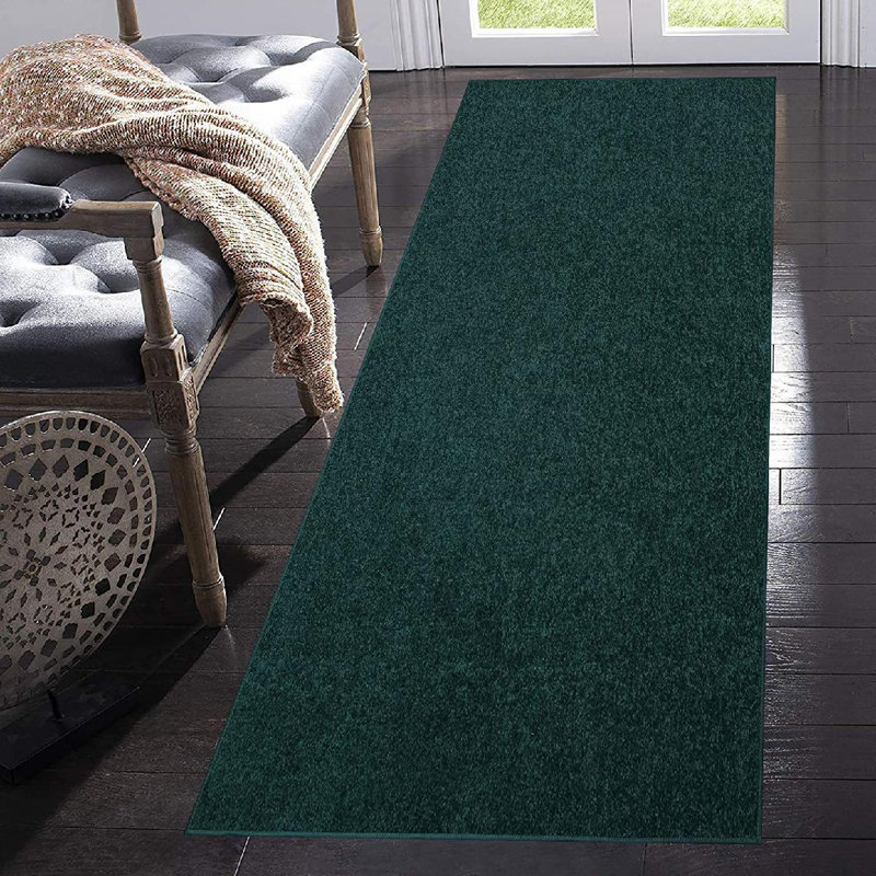 Tapis tissé à la machine Slevin, Tapis de couloir 4 pi x 12 pi
