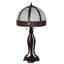 Lampe de table gothique en métal