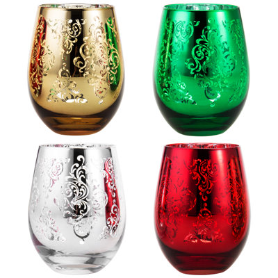 4 Piece 473ml Wine Glass Set