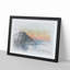 Mount Sumbing in Indonesia in Abstract - Picture Frame Drawing Print-55726257-55726255