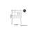 American style high legged dressing table