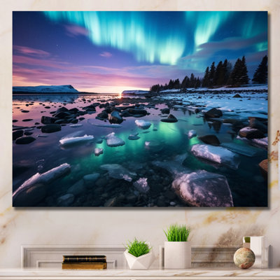 Samana Canada, lumière polaire I sur toile