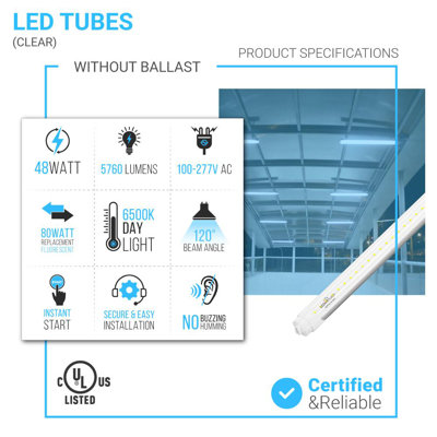 48 W T8 LED Bulb