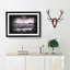 Purple Sky At Winter - Picture Frame Graphic Art-56876452-56876454