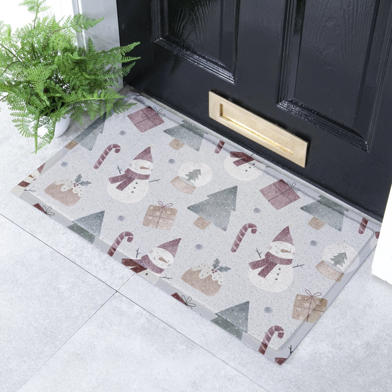 Non-Slip Christmas Doormat