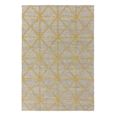 Altigarron Geometric Hand Woven Area Rug