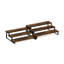 Turn-N-Tube 34.01cm W Manufactured Wood Shelving Unit-113644984