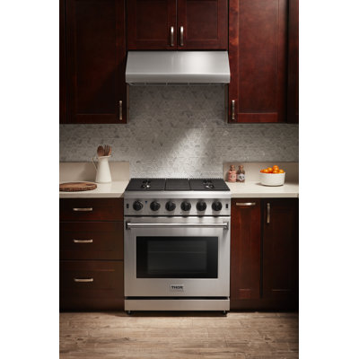 Thor Kitchen 30" 4.55 Cubic Feet Free Standing Range