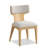 Philip Curved Wood Backrest Side Chair-2051343683