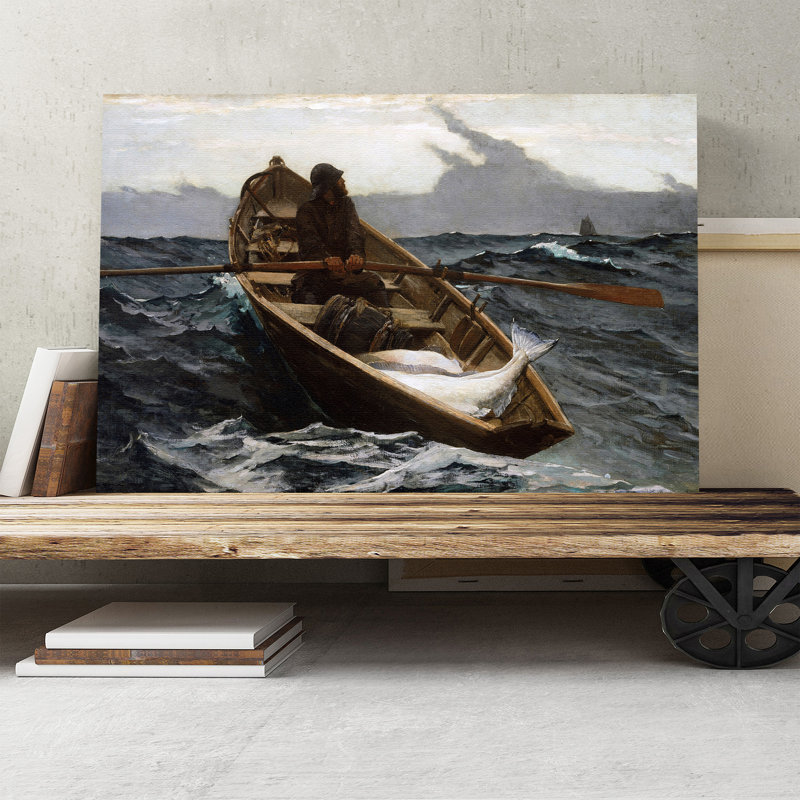 Winslow Homer - Wrapped Canvas Painting, 70cm H x 100cm W