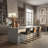 94.5"W Large Kitchen Island Double Side