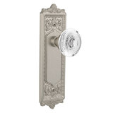 Egg & Dart Plate with Crystal Egg & Dart Knob