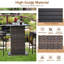 Ensemble de 5 tabourets de bar Patiojoy