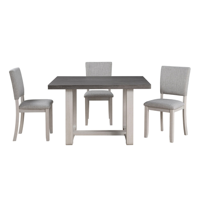 Table de salle à manger style transitionnel 1pc