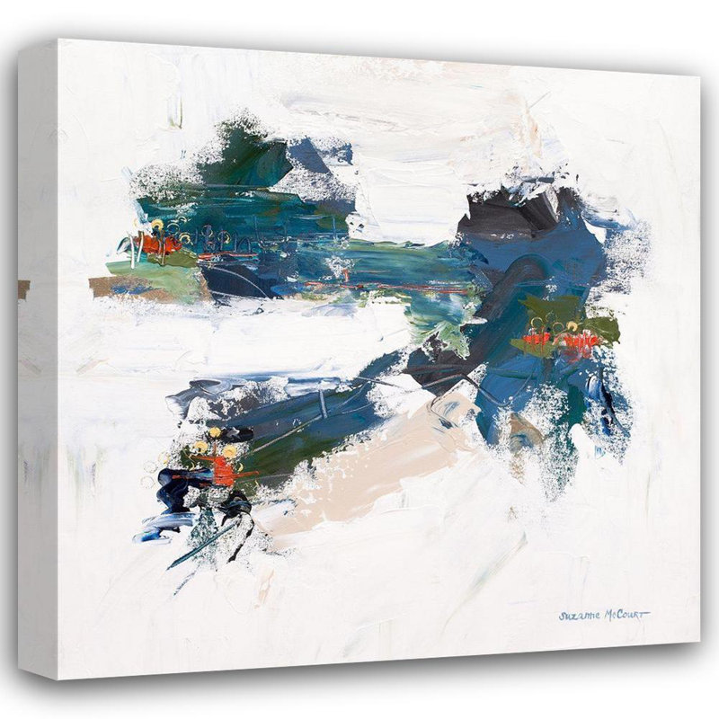 Art sur toile tendue Ivy Bronx McCourt, Suzanne Gallery, H 36 po x l 36 po