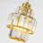 Aurevane 1-Light Dimmable Crystal Drum Pendant Light