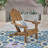 HOLLYWOOD  FOLDABLE ADIRONDACK CHAIR OUTDOOR LAWN LEISURE CHAIR