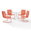 Ensemble repas d'extérieur rond 5 pièces Huntingburg-680106331
