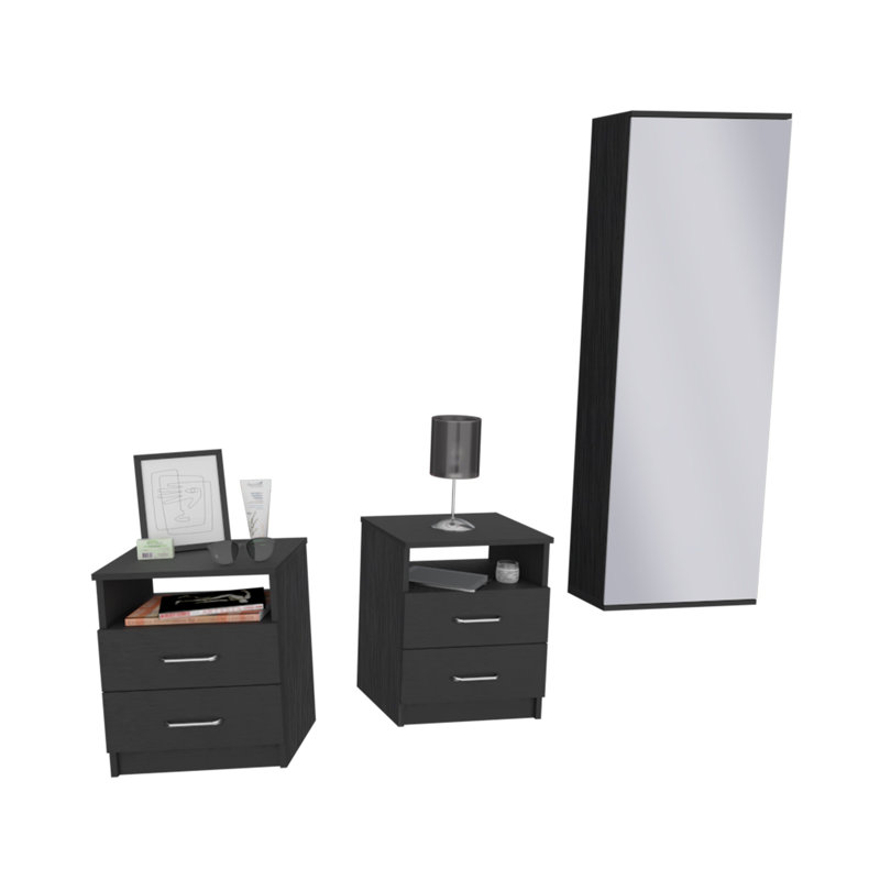 Ensemble de commode 3 pièces Napoles