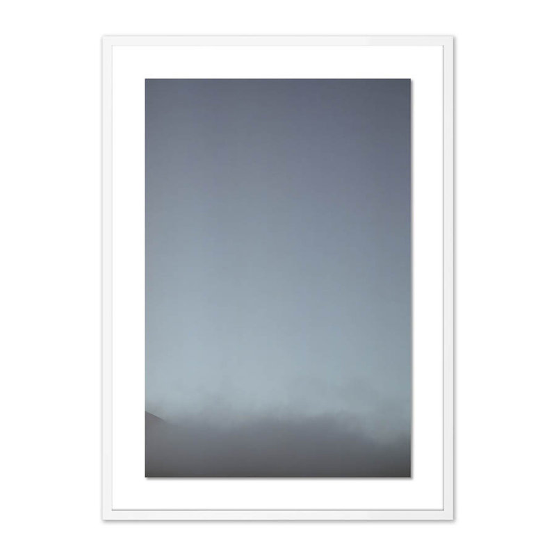 Clouds 1 Print by Riley Ryan, White, 40" H x 29" W x 2.5" D