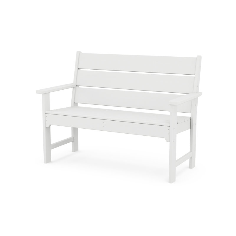 Banc Lakeside, Blanc