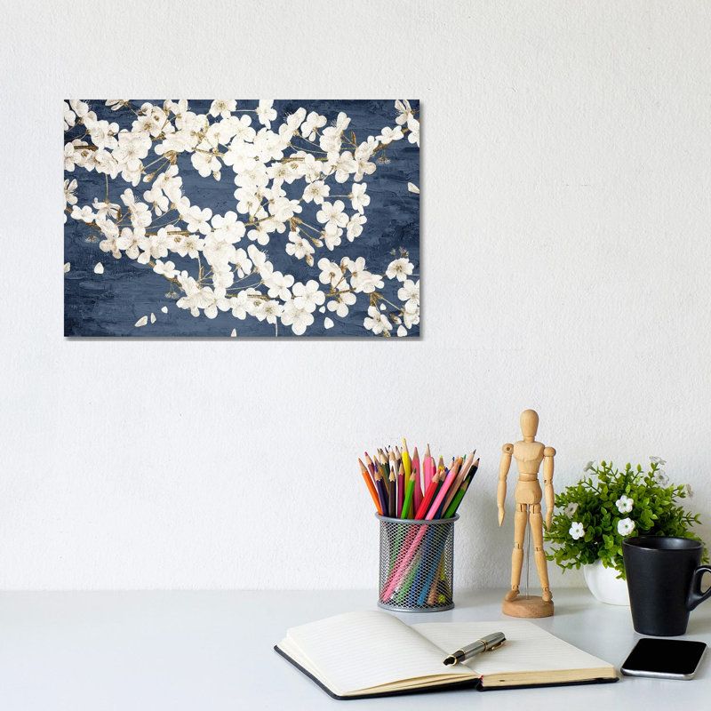 Magnolia Blues by Kimberly Allen - Wrapped Canvas Print, 20.32 cm H x 30.48 cm W