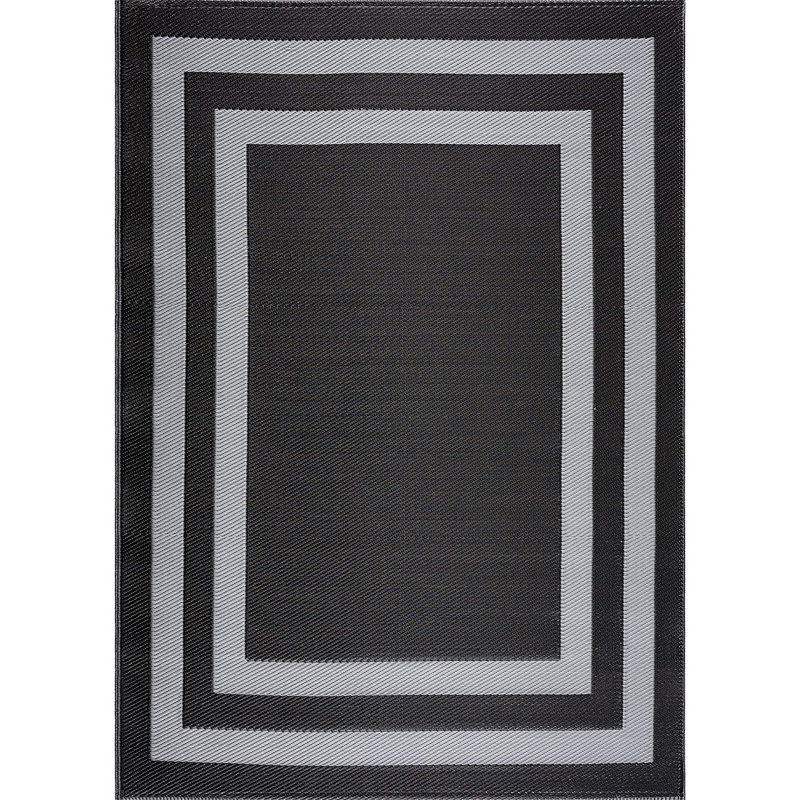 Noxen Geometric Indoor / Outdoor Rug, Rectangle 8' x 10'