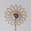 16"OD x 5 5/8"ID x 3/8"T Daisy Wood Fretwork Pierced Ceiling Medallion, Birch-59356317-59356303