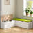 L-Shaped Corner Shoe Bench With Large Capacity Storage & Optional Cushions in Multiple Colors-613244341