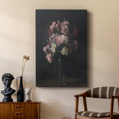Vintage Floral Print XCIII -Custom Wrapped Gallery Cavas
