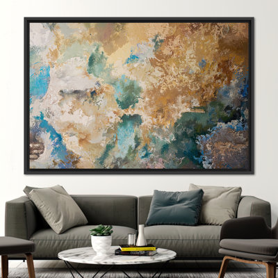 Modern Abstract Earth Tone Canvas Art - Brown Wall Decor for a Contemporary Aesthetic