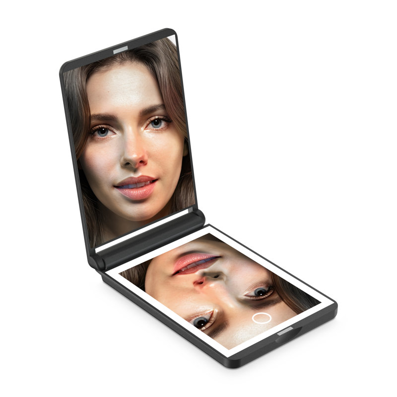 Miroir de maquillage Laureta 2.0, Noir