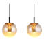 Baylyn 1 - Light Matte Black LED Geometric Pendant