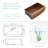 36"L x 21"W Rose Gold Undermount Farmhouse Kitchen Sink Deep Single Bowl Stainless Steel Sink with  Dish Drying Rack-125397389