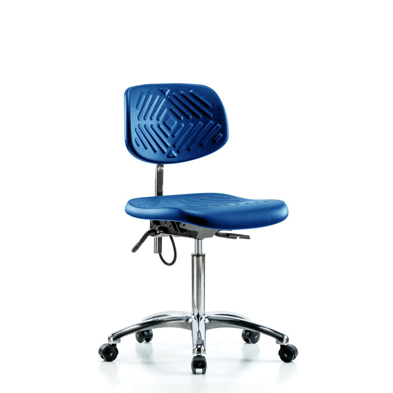 Archie Task Chair, Black, Casters, Not Included