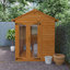 8x6w TigerFlex® Shiplap Apex Full Pane Summerhouse