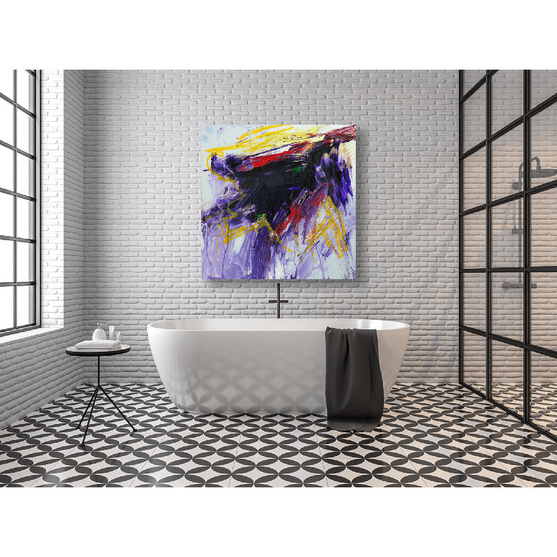 Calcite - Artist Enhanced Canvas Print, 48" H x 48" W x 1.5" D, Unframed Canvas