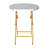 Three Piece Folding Set in PE Rattan with Metal Frames for Indoor and Outdoor Use-87817240