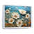 Cadre flottant blanc