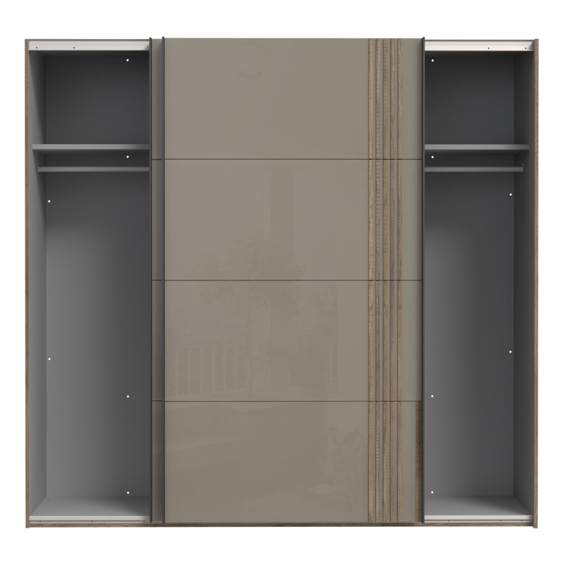 2 Door Manufactured Wood Wardrobe