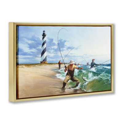 Cadre flottant Cape Hatteras Fishermen, conçu par Wind River Studios