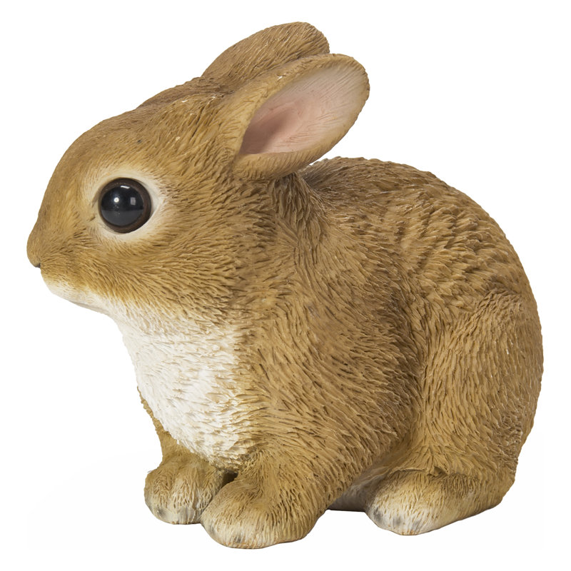 Statue de lapin assis