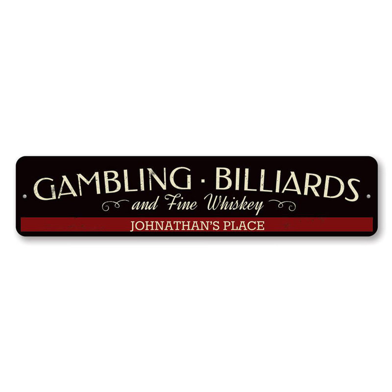 Panneau de jeu en aluminium personnalisé, H 4 po x l 18 po x P 0,04 po